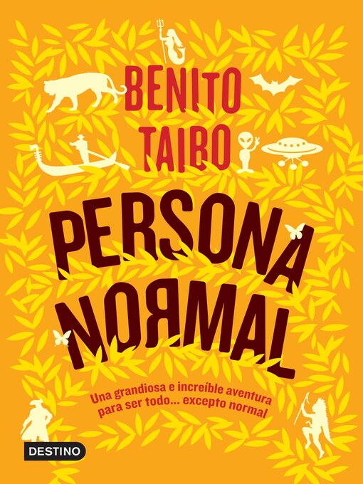 Detalles del título Persona normal de Benito Taibo - Lista de espera